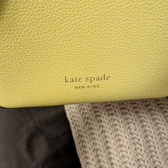 Kate Spade New York Eva Small Bucket Bag – Limelight/Yellow – NWOT - Picture 12 of 12
